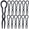 thumbnail image 1 of GOOHOCHY 24 Uds horquillas para el cabello en forma de U horquilla para moño Updo herramientas de peinado accesorios para el cabello para mujeres, 1 of 7