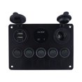 thumbnail image 4 of Toggle switch panel car marine switch panel 12V-24V waterproof switch panel new, 4 of 9