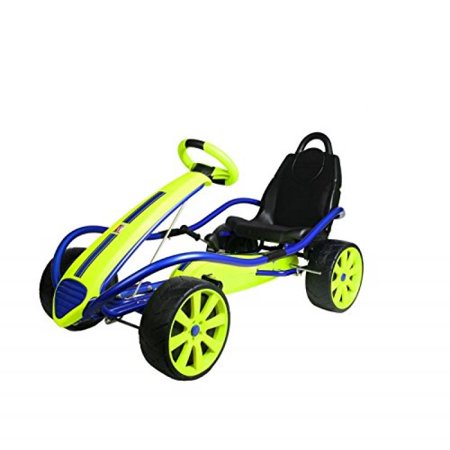 UPC 659223153484 product image for Kettler Sport Kid Racer Pedal Car - Blue/Yellow | upcitemdb.com