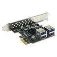 thumbnail image 3 of PCIE Card 4 Port USB3.0 PCIE X1 Board PCIE USB3.0 Adapter 5Gbps USB 3.2 Gen1, 3 of 8