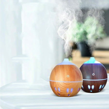 

TFDZ Humidifier Humifider Bedroom Type Of Large Mist Aroma Diffuser LED Color Light Conversion Aroma Humidifier 130ML Gold