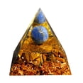 thumbnail image 2 of Pirámide de orgonita torre de cristal amatista piedra Natural Feng Shui Likrtyny curación Reiki generador de chakras orgonita pirámide herramienta de meditación, 2 of 8