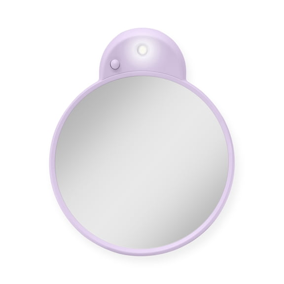 Zadro LED Compact Mirrors with 10X or 15X Magnification & Retractable Suction Cups