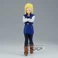 thumbnail image 2 of Figura Banpresto Dragon Ball Z Android 18 Solid Edge Works, 2 of 5