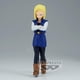 thumbnail image 2 of Figura Banpresto Dragon Ball Z Android 18 Solid Edge Works, 2 of 5