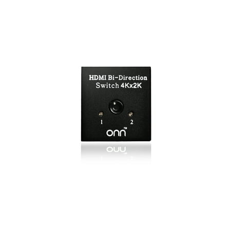 Onn Hdmi Switcher 2 Ports Bi-Direction Manual 4K (Best Hdmi Switch Review)