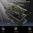thumbnail image 6 of For Revvl 6X Pro 5G (T-Mobile) Swivel Belt Clip Holster Built-in Kickstand, Heavy Duty Hybrid 3in1 Shockproof Defender Phone Case Cover by Xpression - Camo Camouflage, 6 of 10