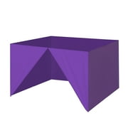 Euromax USA Zippered Walls for 10 x 10 Pop Up Canopy,3 Removable sidewalls & 1 Middle Door Wall(Violet)