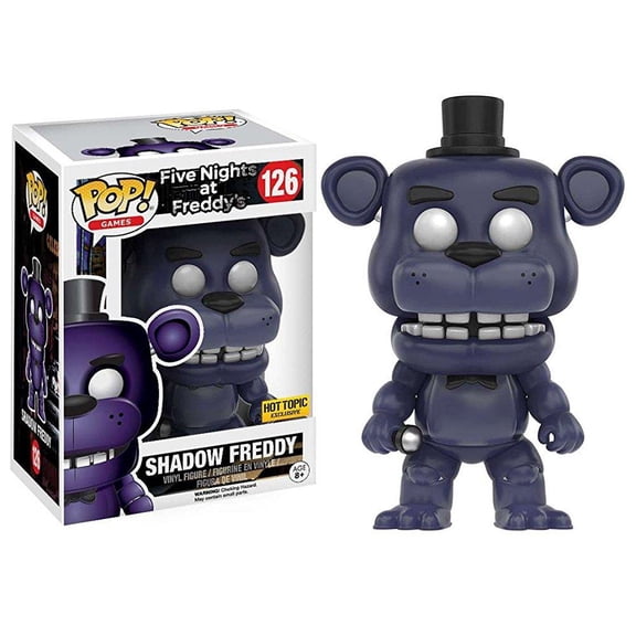 funko pop! five nights at freddy's shadow freddy exclusive vinyl figure #126