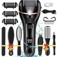 thumbnail image 2 of Electric Foot Grinder File Callus Dead Skin Remover Pedicure Tool Rechargeable,USB Powered, Waterproof, 2 Speeds, 2 of 11