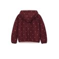 thumbnail image 4 of Wonder Nation Girls Reversible Faux Fur Hoodie, Sizes 4-18, 4 of 12
