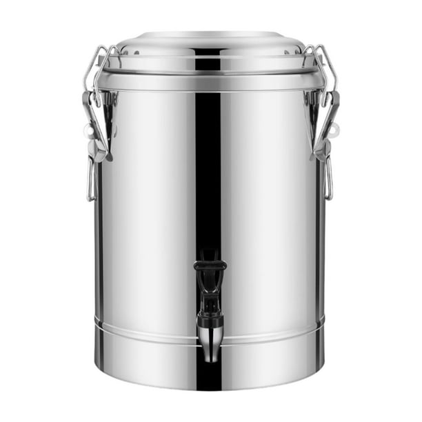 Dispensador de bebidas frías y calientes Contenedor para bebidas calientes Dispensador de agua caliente de doble pared 20L