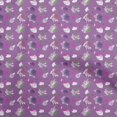 thumbnail image 1 of oneOone Polyester Spandex Purple Fabric Autumn Craft Projects Decor Fabric Printed By The Yard 56 Inch Wide, 1 of 4