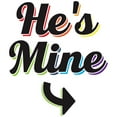 thumbnail image 3 of CafePress - He's Mine Gay Pride Large Mug - 15 oz Ceramic Large White Novelty Mug, 3 of 4