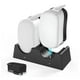 thumbnail image 5 of Base De Carga VR, Base De Carga Dual VR Ahorre Espacio Diseño Compacto Con Adhesivo Para Gafas Auriculares Fugacal VR Dual Charging Dock, 5 of 8