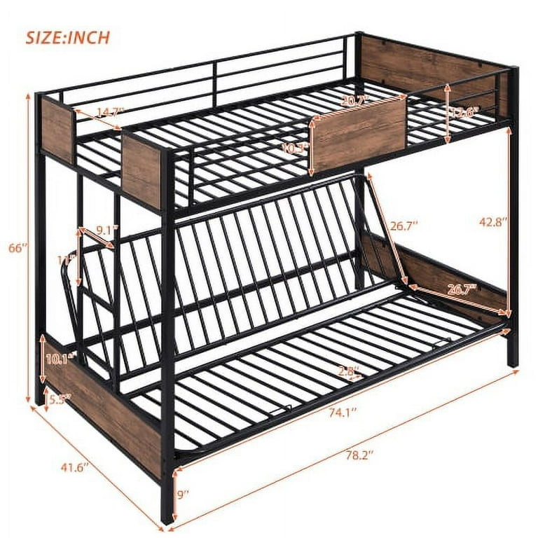 Walmart Loft Bed With Futon