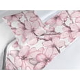 thumbnail image 3 of Asian Springtime Bed Runner Set, Japanese Feelings Cherry Blossom Pattern Neutral Colors Boho Art, Decorative Bedding Scarf & a Pillow Sham for Hotels Homes, Twin, Blush Eggplant White, by Ambesonne, 3 of 3