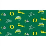University of Oregon Super Soft Collegiate Classic Fleece Allover Design-Sold by the Yard