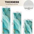 thumbnail image 4 of Cyan Marble Gold Spot Pattern Kitchen Rugs Sets Of 3,Kitchen Runner Rugs Non Skid Washable,Decorative Kitchen Floor Mats for Kitchen,Sink,Laundry,17"x30"+ 17"x47" + 17"x59", 4 of 6
