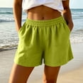 thumbnail image 6 of Guluxicc Women's Athletic Shorts with Pockets Elastic High Waisted Running Short Trousers for Everyday Gym Workout, 6 of 6