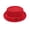Red, variant on EOYWHK Fedora Hat for Men Summer Breathable Mesh Top Hat with Metal Button Decor Short Brim Summer Pork Pie Hats for Men, Green Free Size