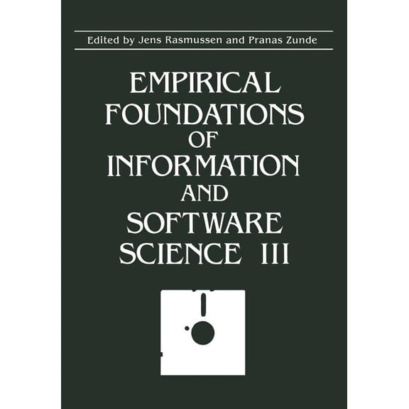 Empirical Foundations of Information and Software Science III, (Paperback)