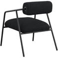 thumbnail image 3 of Meridian Furniture Carly Black Boucle Fabric Accent Chair, 3 of 5