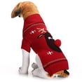 thumbnail image 3 of Suéteres para perros, suéteres de invierno para perros, suéter con estampado navideño - Abrigo de invierno tejido - Ropa para mascotas - Suéter de moda - Regalo para perros, M, 3 of 4