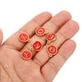 thumbnail image 4 of Unique Bargains Letter Pendants Drops Set, 26 Pack Alphabet Pendant Double Sided for Jewelry Making DIY, Red, 4 of 6