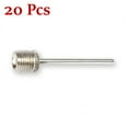 thumbnail image 2 of 20PCS Silver Sport Ball Inflating Pump Needle for Football Basketball Soccer Inflatable Air Valve Adaptor Pump Pin TAPDRA Spare Part, 2 of 4