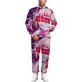 thumbnail image 3 of My Hero Academia Himiko Toga Unisex Adult Sweatsuits Hoodie & Sweatpants Long Sleeve Hooded Sweatshirt Matching Joggers Tracksuit Sets XL, 3 of 9