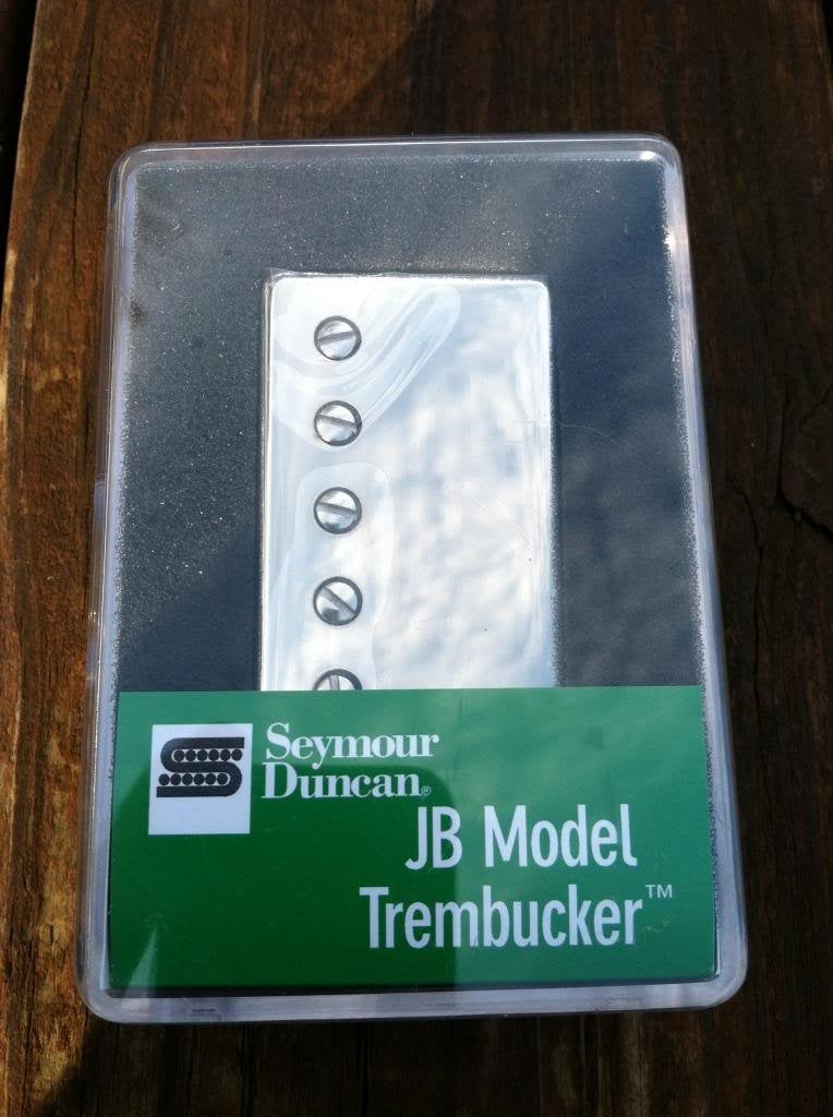 Seymour Duncan TB-4 JB Trembucker Humbucker Pickup Bridge Nickel Cover  Floyd Rose - 11103-13-Nc - Walmart.com