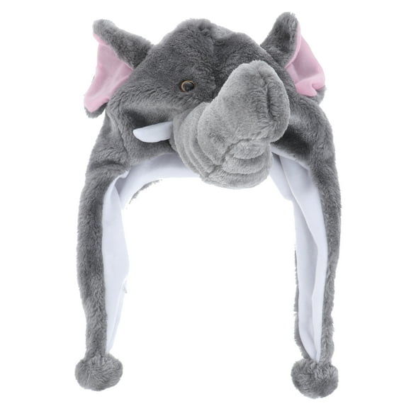 Historieta de dibujos animados de dibujos animados de niños de moda divertidos (elefante gris)