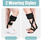 Medical Ankle Foot Orthosis-AFO Foot Drop Support Brace-for Men & Women Stroke, MS, Hemiplegia Foot Drop