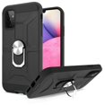 thumbnail image 1 of Kaleidio Case For Samsung Galaxy A33 5G [Bumper Shield] Slim Shockproof Armor [Ring Stand] Protective 2-Piece Cover [Black/Black], 1 of 3