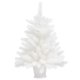thumbnail image 1 of Árbol de Navidad VidaXL artificial blanco con maceta de 65 cm, 1 of 6