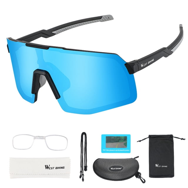 Outdoor Multicolor Cycling Sunglasses Sports Polarized Driving Glasses