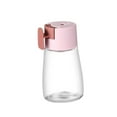 thumbnail image 3 of GROWTH TANK Bouteille à Condiments, Bouteille à Condiments en Verre Transparent, 180ml Shaker à Condiments Rose, 3 of 9