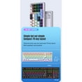 thumbnail image 4 of Mechanical Mechanical Gaming Keyboard 78 Keys RGB Backlit Blue Switch USB Wired Mechanical Keyboard with Volume Knob for PC Laptop Travel, 4 of 7