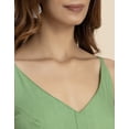thumbnail image 5 of Moomaya, Knee Length Cotton Dress, Tiered, Casual Cute Summer Dress, 5 of 8