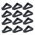 thumbnail image 1 of 2x12 Piezas Pies De Maceta Soporte De Planta Triangular Para Macetas De Flores Interior Al Aire Libre S Negro, 1 of 8