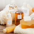 thumbnail image 3 of 50 Sheets of Self-Adhesive Waterproof Labels Shampoo Bottle Labels Cosmetic Bottle Labels, 3 of 9