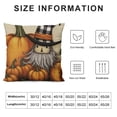 thumbnail image 5 of SHANXI Pillow Cover Pumpkins Throw Pillows Cover Pillowcase with Maple Leaf Truck Decor Sofa Couch (PF Set) 22x22in, 5 of 5