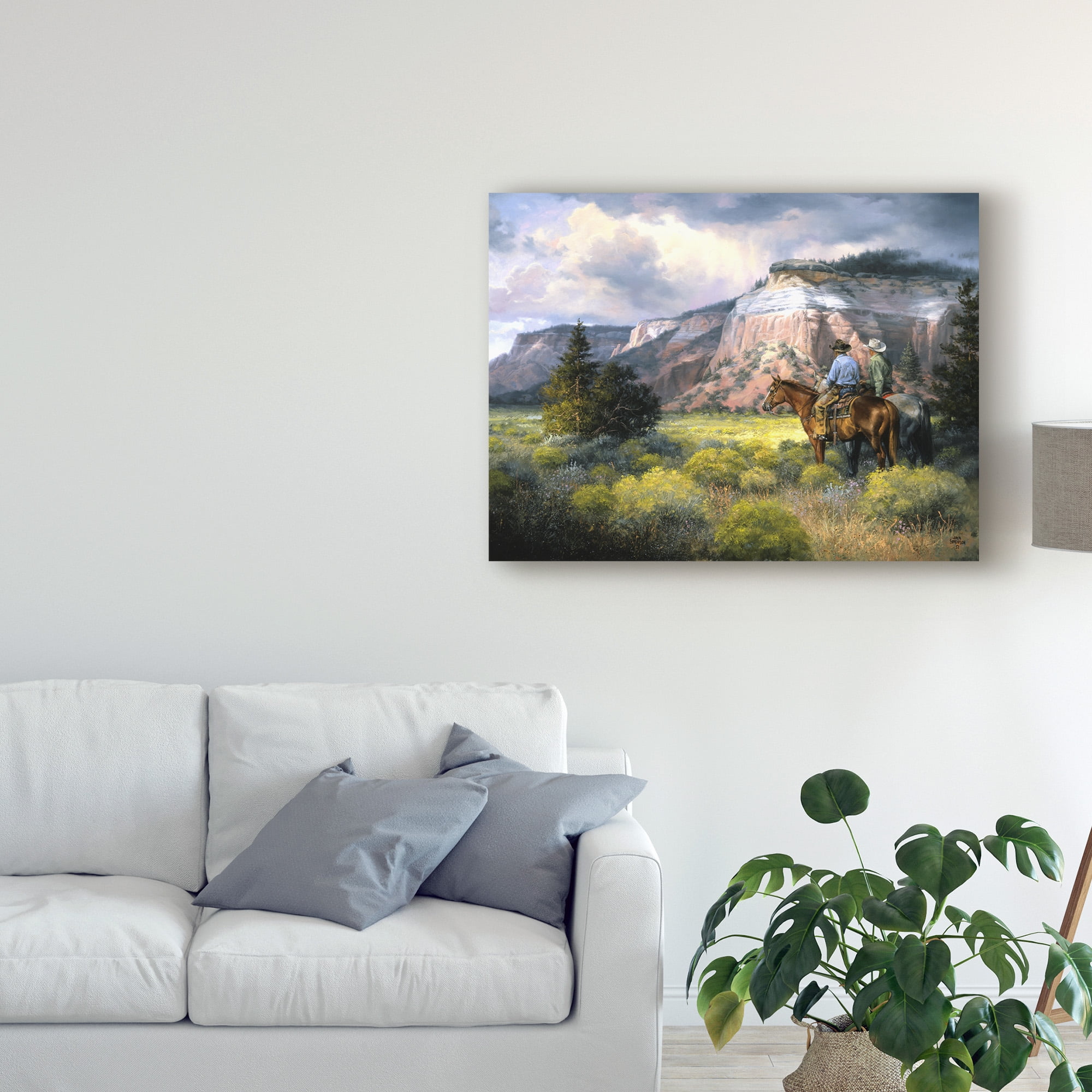 Trademark Fine Art 'Spellbound Horses' Canvas Art by Jack Sorenson