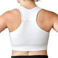 thumbnail image 4 of heart&core Larissa Bra, Post-Surgery Bra, Drainage Bulb Strap, White, Q, 3XL, 1 Ct, 4 of 10