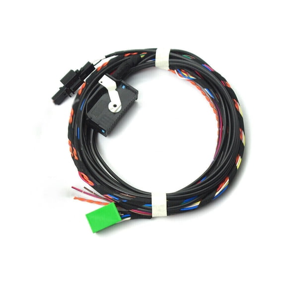 Wiring Harness Cable for VW Car Radio RNS510 9W2 9W7 Bluetooth 1K8035730D