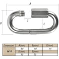 thumbnail image 3 of Stainless Steel Chain Quick Links, 3 of 4