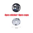 thumbnail image 1 of 4 Pcs Enjoliveurs de Moyeu Central de Roue de Voiture 60MM Badge pour Jantes de Pneus pour Mercedes Benz A B C R g Class AMG W211 W204 W210 W251 CLA GLA GLK 60mm-Noir Argent, 1 of 6