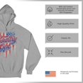 thumbnail image 6 of Country Girl USA Flag Sweatshirt Patriotic Southern Cowgirl Red White Blue American Pride Life Lovers Gift Hoodie, 6 of 7