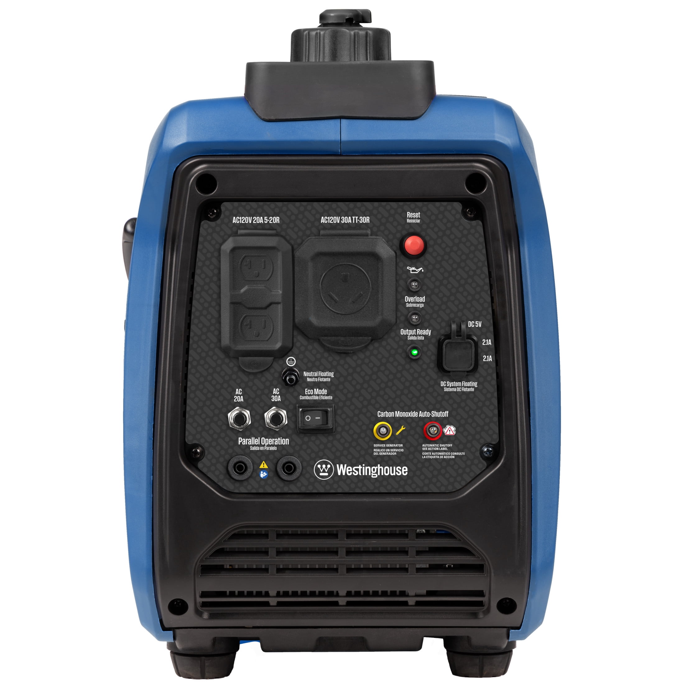 Westinghouse 2550 Peak Watt RV Ready, Gas Powered Portable Inverter Generator with CO Sensor